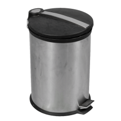 Covered Trash Bin