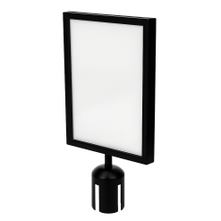 Sign Frame for Retractable Stanchion, A4