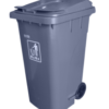 trash bin, garbage bin