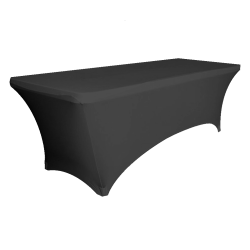Stratford Trestle Table Stretch Cover - Black