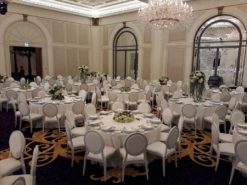 White Dining Chair, Dior White Chair