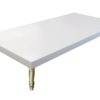 Rectangular Coffee Table, White and Gold Coffee Table, 10 Seater Coffee Table
