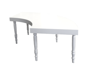 Quarter Moon Dining Table