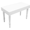 Rectangular Dining Table, White Rectangular Dining Table