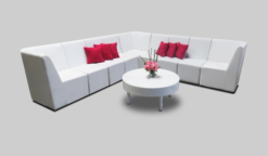Round Coffee Table, White Round Coffee Table