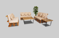 Square Coffee Table, Wooden Coffee Table, Rustic Coffee Table