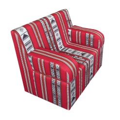 High Arabic Majlis Single Seater Sofa with Arms