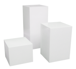 wooden pedestal