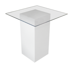 Glass High Table