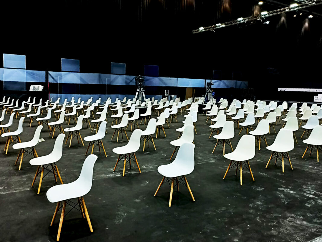 White Chair, White Wooden Chair