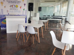 Rectangular Dining Table, White Dining Table, 4 Seater Dining Table, White Dining Chair