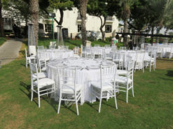 White Dining Chair, Chiavari Chair, Tiffany Chair