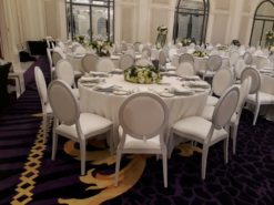 Dior Chair, White Dining Chair